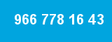 966 778 16 43 966 778 16 43